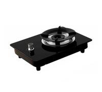 Fornello A Gas A 1 Fuoco, Bruciatore Interamente In Rame In Vetro Temperato Da 4,2 KW, Fornello Convertibile GN/GPL, Potenza Di Fuoco Regolabile Con Protezione Antincendio, For Cucina Domestica(NG)