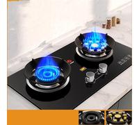 Fornello a gas a 2 fuochi - Forno a gas portatile in vetro temperato con doppio bruciatore per GPL dispositivo di accensione da -5,2 kW per una cottura efficiente.