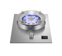 Fornello A Gas A Bruciatore Singolo,Fornello A Gas In Acciaio Inox Con Timer E Funzione Di Protezione Da Spegnimento Fiamma,Con Protezione Termocoppia Ideale For Cucine,Appartamenti(NG)