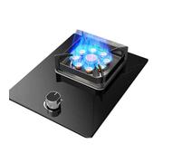 Fornello a gas a un fuoco, fornello da tavolo a un fuoco incorporato, adatto a GN/GPL con protezione automatica contro lo spegnimento della fiamma, for feste in casa e picnic(NG)