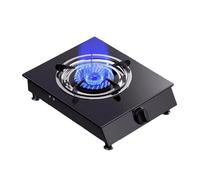 Fornello A Gas Con Un Solo Bruciatore, Fornello A Gas Con Fuoco Sovralimentato E Vetro Temperato, Con Protezione Termocoppia For Tailgating, Bollitura Dei Frutti Di Mare