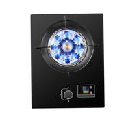 Fornello A Gas Da 43 Cm, Padella Ad Alta Potenza A 9 Cavità, Piano Cottura A Gas Da 5,2 KW A 1 Bruciatore, Kit Fonte GPL/GN, Con Protezione Antispegnimento E Timer(NG)