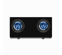 Fornello a gas da 5,2 KW Doppi bruciatori, griglia for pentole smaltata a cinque griffe, con protezione da guasto della fiamma, facile da pulire adatto for uso esterno(LPG)