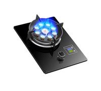 Fornello A Gas Da 5,2 KW, Fornello A Cucina Ad Alto Fuoco A 9 Cavità, Kit Fonte Di NG/GPL, Con Protezione Antispegnimento E Timer, For Cucina(NG)