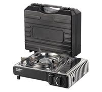 Enders® Fornello da Campeggio MAVERIQ® Z, Regolabile in Modo Continuo, accensione piezoelettrica, Protezione Contro Il surriscaldamento, Potente bruciatore 2,2 kW, con Custodia, Compatibile con