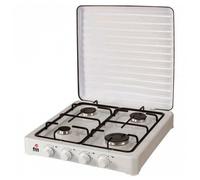 Fornello a Gas FM Group HG400 4 Fuochi Bianco