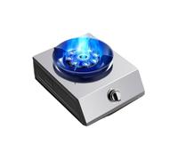 Fornello a gas for uso domestico, fornello a gas a testa singola con accensione elettronica a impulsi in acciaio inossidabile a 9 teste, adatto for uso domestico, 5,2 kW GPL o NG(LPG)