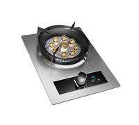 Fornello A Gas, Fornello Da Tavolo Programmabile E Bruciatore A Doppio Uso Incorporato, Fornello A Gas Fierce Fire A 9 Cavità Con Fascette For Tubi 7,2 KW NG/GPL, For Casa Da Campeggio All'aperto(LPG)