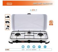 Fornello a gas GPL da 1 a 4 Fuochi/Bruciatori con valvola in rame Vinco