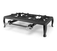 Orbegozo FO 6200 Hornillo a Gas Portatil - Potente y Resistente para Uso Exterior - Parrilla de Hierro Fundido - Seguro y Pract