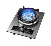 Fornello A Gas, Pannello In Acciaio Inossidabile Da 5,2 KW, Fornello NG/GPL, Testa A Iniezione Diretta A 9 Cavità Con Timer, For Ristoranti E Hotel(LPG)