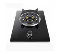 Fornello a gas portatile a un fornello, pannello in vetro temperato, wok, fornello a gas for interni, GPL/GN, adatto for camper, casa, campeggio, giardino, catering(LPG)