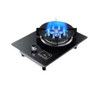 Fornello A Gas Portatile Da 5,2 KW, Bruciatore Wok A 9 Cavità, Kit Fonte Di Gas NG/GPL, Con Timer E Protezione Da Spegnimento Fiamma, For Uso Da Tavolo/incasso(LPG)
