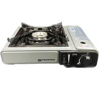 FORNELLO PORTATILE DA CAMPEGGIO 1 FUOCO CARTUCCIA BUTANO KEMPER 104987E