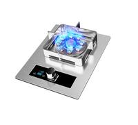 Fornello A Gas Singolo, Fornello A Gas Ad Alta Potenza A Nove Cavità Da 9,5 KW, Con Temporizzazione E Protezione Da Spegnimento Fiamma, Adatto For Soffriggere In Casa(NG)