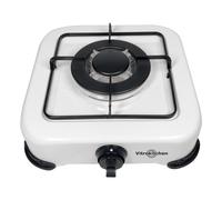 Vitrokitchen Piatto a Gas, Bianco, Standard