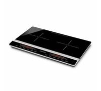 G3 Ferrari Dinamiko Duo Nero Superficie piana 56 cm A induzione 2 Fornello(i)