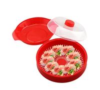 Fornello a vapore Microonde,Utensile da cucina resistente al calore | Vapore Per Alimenti Microonde Con Coperchio - Per Casa Residence Hotel Appartamento