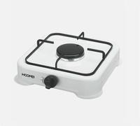 Fornello da campeggio cucina a gas gpl piastra 1 fuoco bruciatore bianco