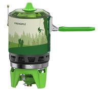 Fornello da campeggio Fire Maple FMS-X3 con pentola - Green