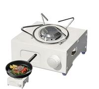Fornello da campeggio portatile e antivento - Fornello da campeggio a cassetta per cucina all'aperto - Utensile da cucina da picnic ad alte prestazioni, antivento, controllo preciso della calce