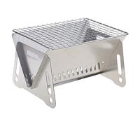 Fornello Da Campeggio Portatile Pieghevole Inossidabile Diviso Leggero Compatto Per Zaino In Spalla Escursionismo Viaggiare Picnic BBQ Forno Per Barbecue Barbecue A Carbonella Griglia Pieghevole In