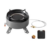 Fornello da Campeggio - Resistente al e Compatto,Fornello a Gas Portatile | Per Pesca Viaggio Trekking Uomini Donne Ragazzi Ragazze Giovani Adolescenti