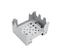 Fornello da esterno compatto per gite un, Large German stove | Supporto per fornello in metallo con corpo ventilato, supporto per pasti da viaggio per cucinare in campeggio