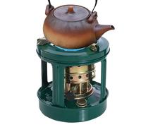 Fornello e stufa portatile a cherosene con 8 stoppini - Fornello a petrolio e ferro antivento - Fornelo da campeggio da esterno da 700 ml per 2-3 persone - Ideale per escursionismo, picnic, barbecue