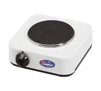 CF Parker Fornello Elettrico da tavolo una Piastra Potenza 1000 Watt con Manopola colore Bianco - 5318P