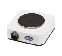 CF Parker Fornello Elettrico da tavolo una Piastra Potenza 1000 Watt con Manopola colore Bianco - 5318P