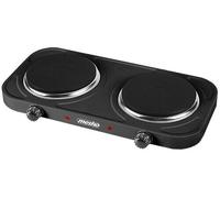 Fornello Elettrico Doppio, Regolatore di Temperatura, Compatto, Piano Da 2000 W