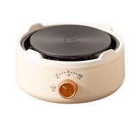 Fornello Elettrico Portatile - 500W 2 Velocità (250W/500W), 15x7cm Per Bollitore Tè/Caffè | Piastra Cucina Viaggio, Stufetta Da Campeggio/Casa
