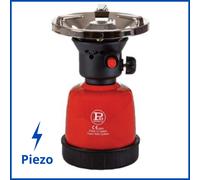 Fornello fornellino a gas Butano da campeggio portatile + piu 3 a cartucce piezo