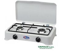 FORNELLO A GAS GPL A 2 FUOCHI PARKER MOD. 5326 GPL 2F MADE IN ITALY