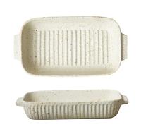 Fornello per bacon nel microonde, vassoio in ceramica per bacon croccante, beige