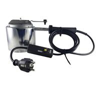 Fornello per ceralacca e gommalacca con dosatore