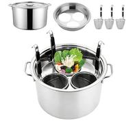 Fornello per pasta con cestello, da cucina in acciaio per pasta | Set di inserti per pasta | Per famiglie domestiche amanti della cucina principianti preparazione dei pasti per feste