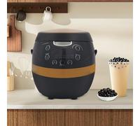 Fornello per perle commerciali da 1200 W, 8 l, con perline Boba per tapioca con modalità preimpostate e funzione di mantenimento del calore, per tapioca, perla, sago, budino, gelatina, zucchero di