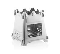 Fornello Pieghevole Da Campeggio In Acciaio ø 15,5x18cm