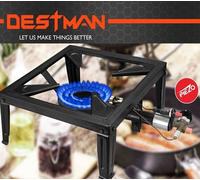 FORNELLO PIEZO ELETTRICO PIASTRA A GAS FUOCO GPL PROPANO CUCINA CAMPEGGIO DT1880