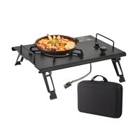 Fornello Portatile | Fornello Da Campeggio Pieghevole Monobruciatore - Cucina Escursionismo Attrezzatura Outdoor Picnic Sosta Campeggio Viaggio Grigliata Trekking