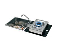 Fornello ribaltabile 1 fuoco+lavello rettangolare - 1 PZ - 50.102.05 - 5010205