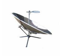 Fornello solare con specchio parabolico