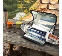 Fornello solare portatile Fornello solare Fornello da campeggio per grande capacità 4,5 L Fornello esterno 20-30 minuti La temperatura nel fornello può raggiungere 140-160 ° C