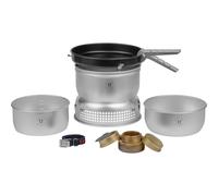 Fornello Trangia 25-3 UL Ultralight con Bruciatore a Spirito per 3-4 Persone - Alluminio Ultralight