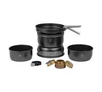 Fornello Trangia 35-5 UL/BL Ultralight in Alluminio Resistente con Bruciatore a Spirito - Edizione Speciale Nera