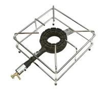 FORNELLONE A GAS CROMATO BRUCIATORE IN GHISA 4,5/7,5 KW VARIE MISURE