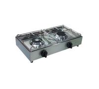 Fornellone a gas professionale 2 fuochi cm 62x33x15 RS3295