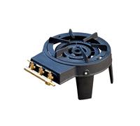 FORNELLONE GAS GPL 3 PIEDI GHISA 3 RUBINETTI
